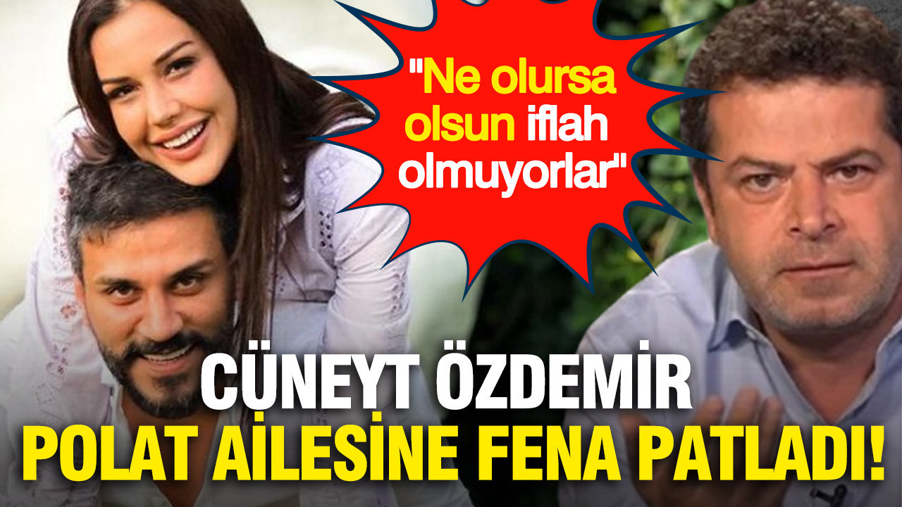 Cüneyt Özdemir Polat ailesine fena patladı: Ne olursa olsun iflah olmuyorlar