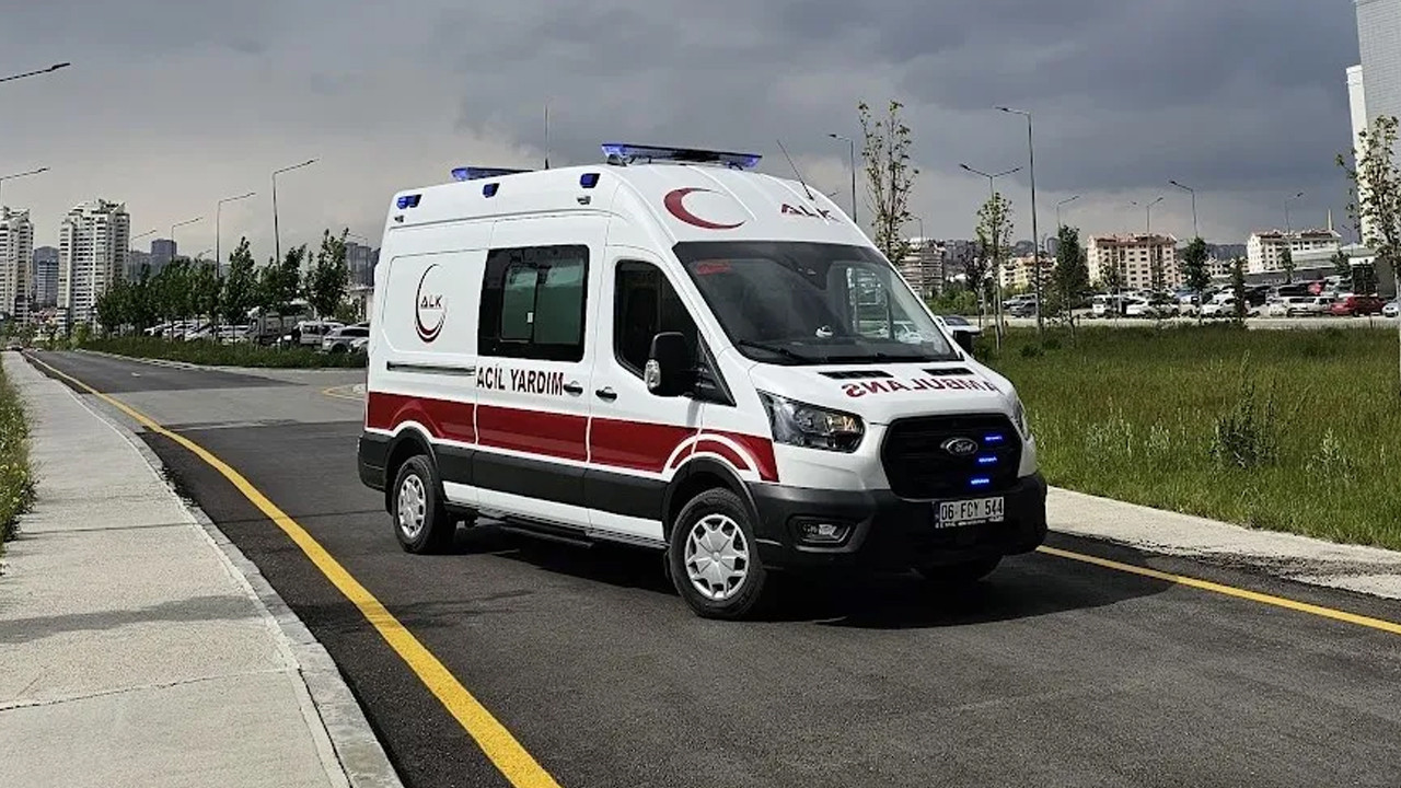 İnşaatta dehşet anları: Metrelerce yükseklikten betona çakıldı