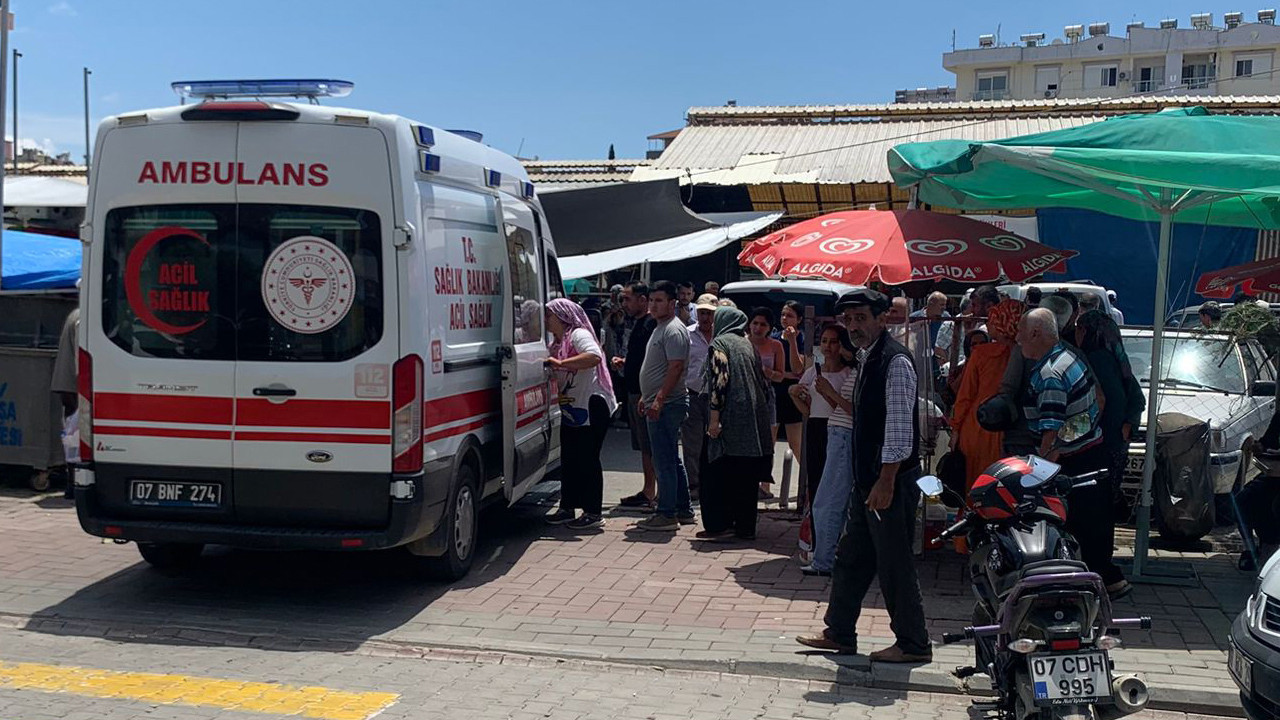 Pazarda bebek arabasındaki Ömer’e maganda Kurşun: 