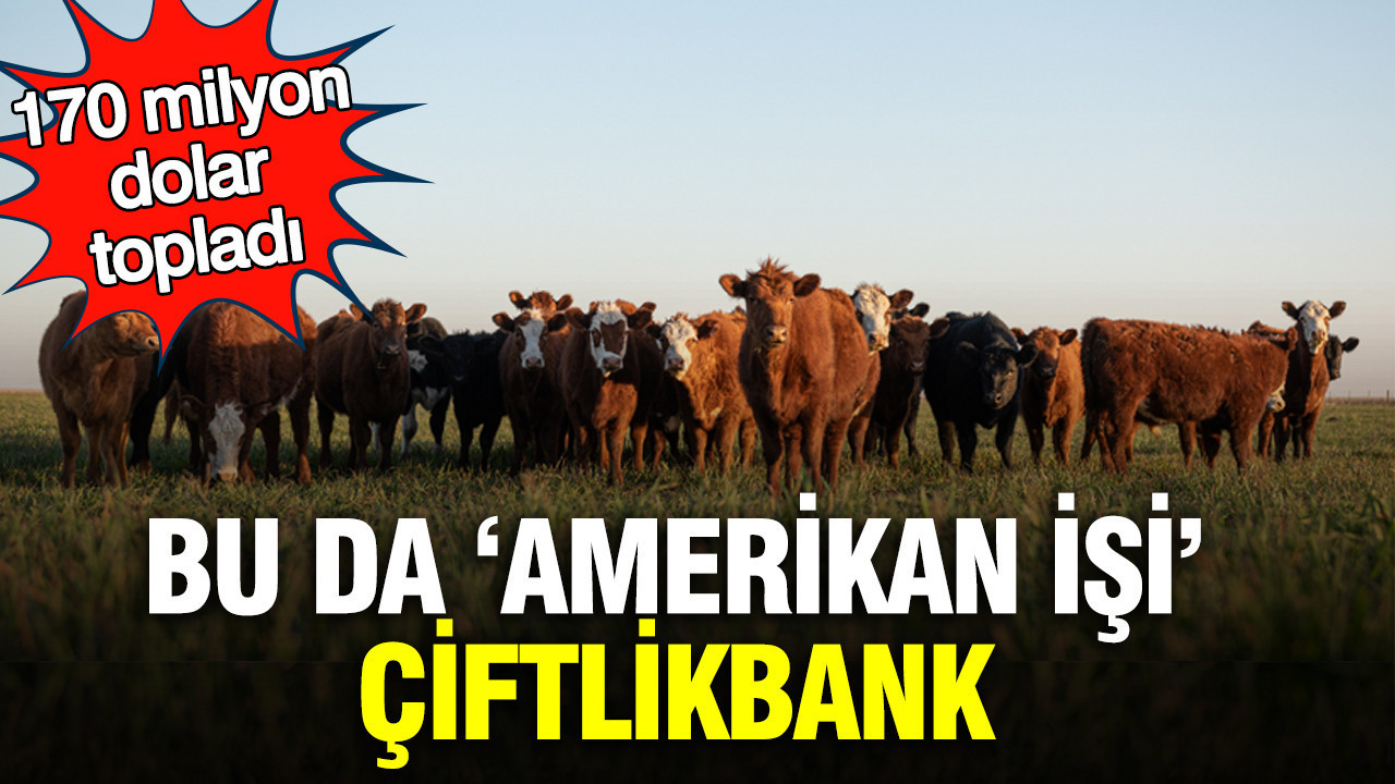 Bu da ‘Amerikan işi’ Çiftlikbank: 170 milyon dolar topladı