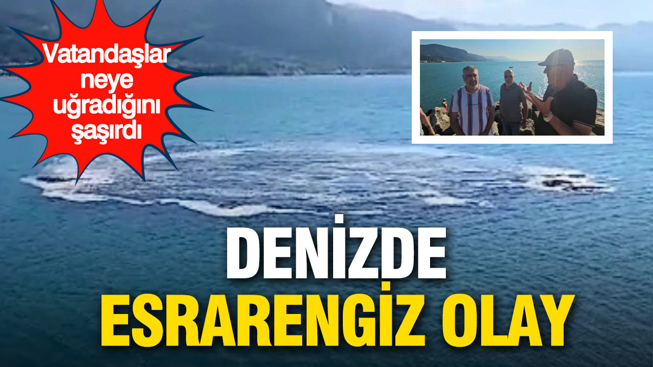 Deniz kabardı, kötü koku yayıldı: Vatandaşlar neye uğradığını şaşırdı