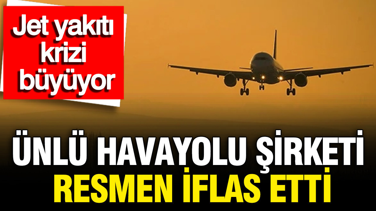 Dev hava yolu şirketi Europen Cargo resmen iflas etti: Jet y