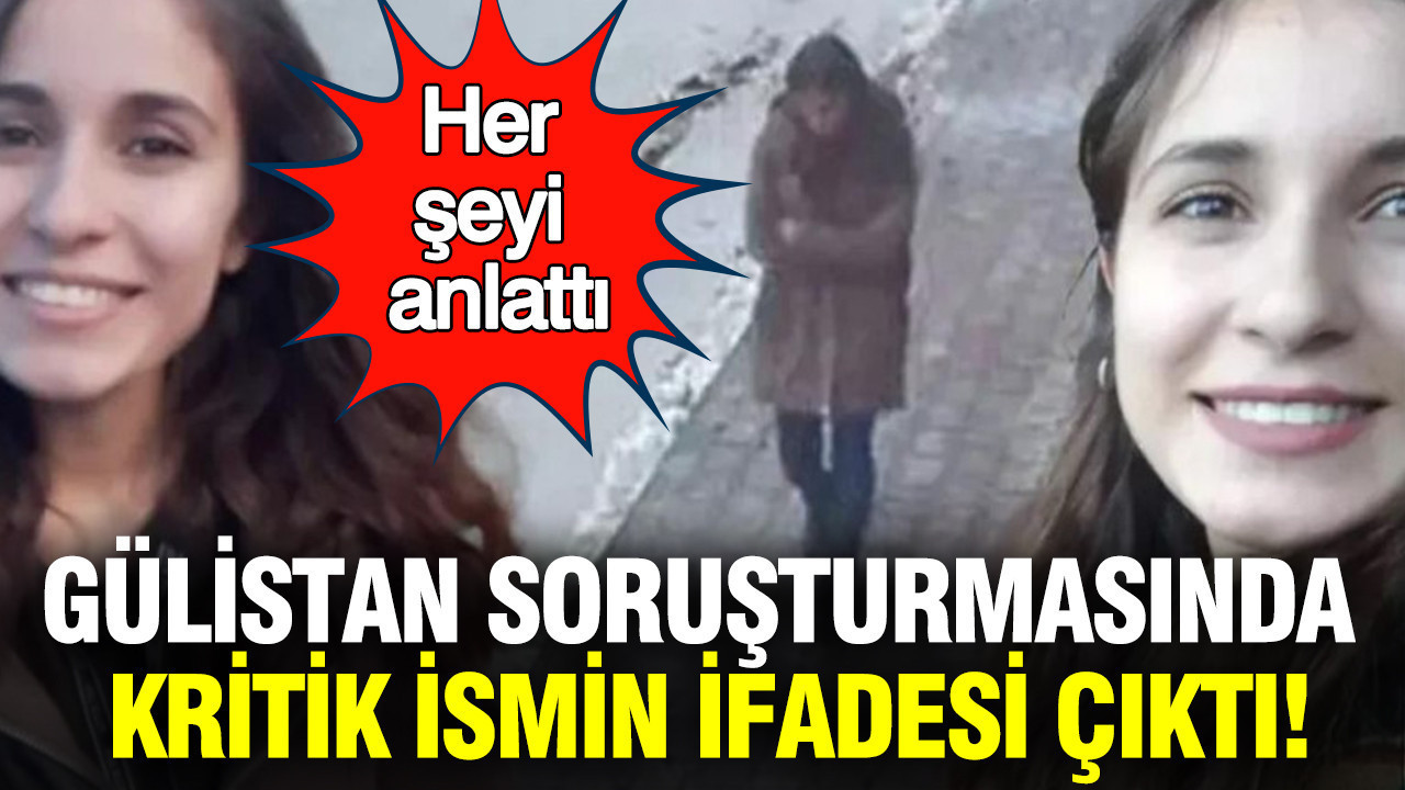 Gülistan Doku soruşturmasında kritik ismin ifadesi ortaya çı