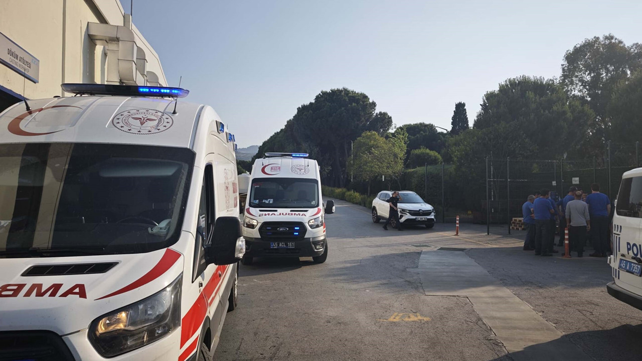 Manisa OSB'de feci kaza: Fabrikada çığlık sesleri yankılandı