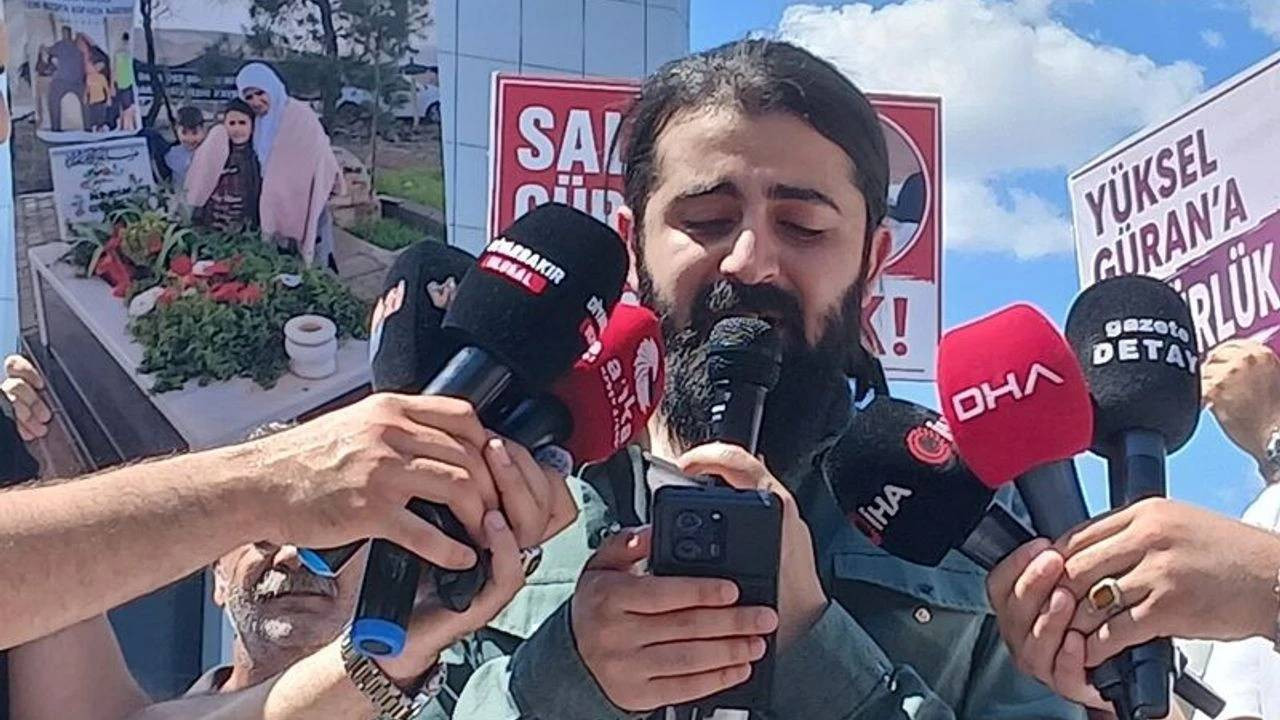 Narin Güran'ın ailesinden Diyarbakır'da açıklama