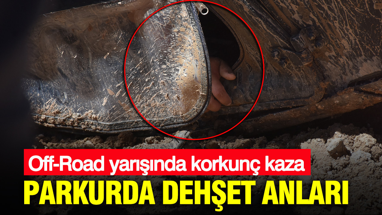 Sivas'ta Off-Road yarışında korkunç kaza: Parkurda dehşet anları