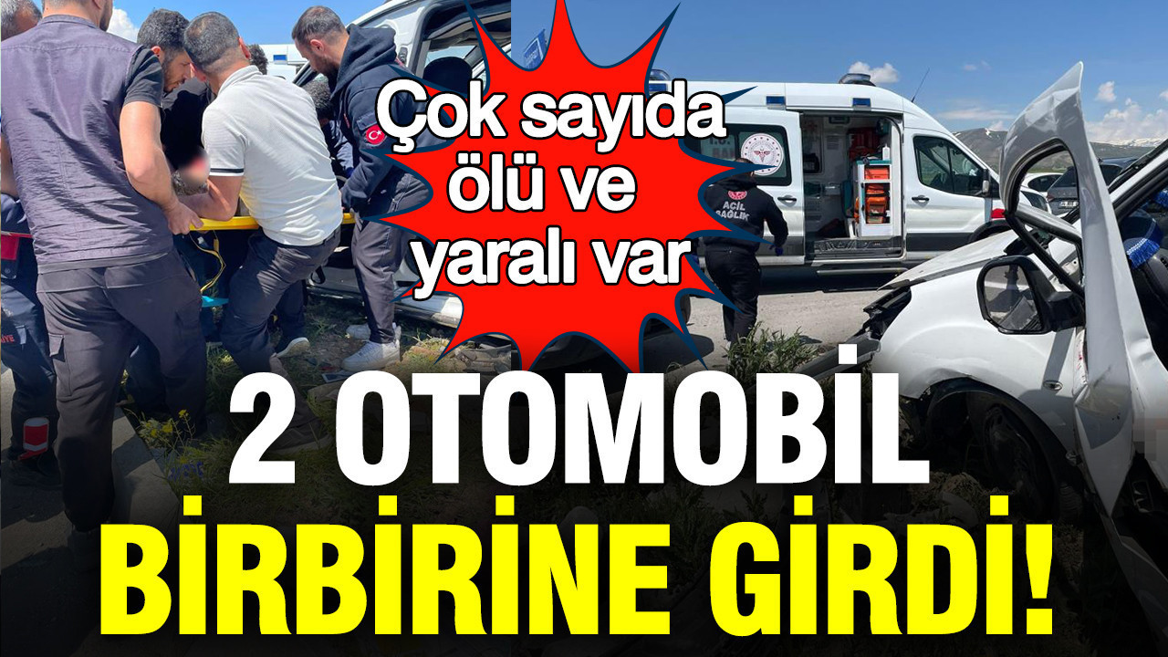 Van’da otomobiller çarpıştı: 4 ölü, 2 yaralı