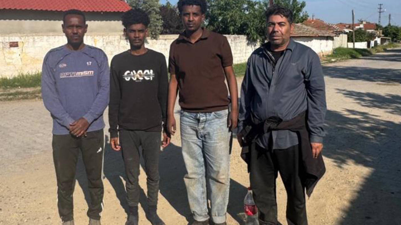 Yurt dışına kaçmak isteyen 32 düzensiz göçmen sınır hattında