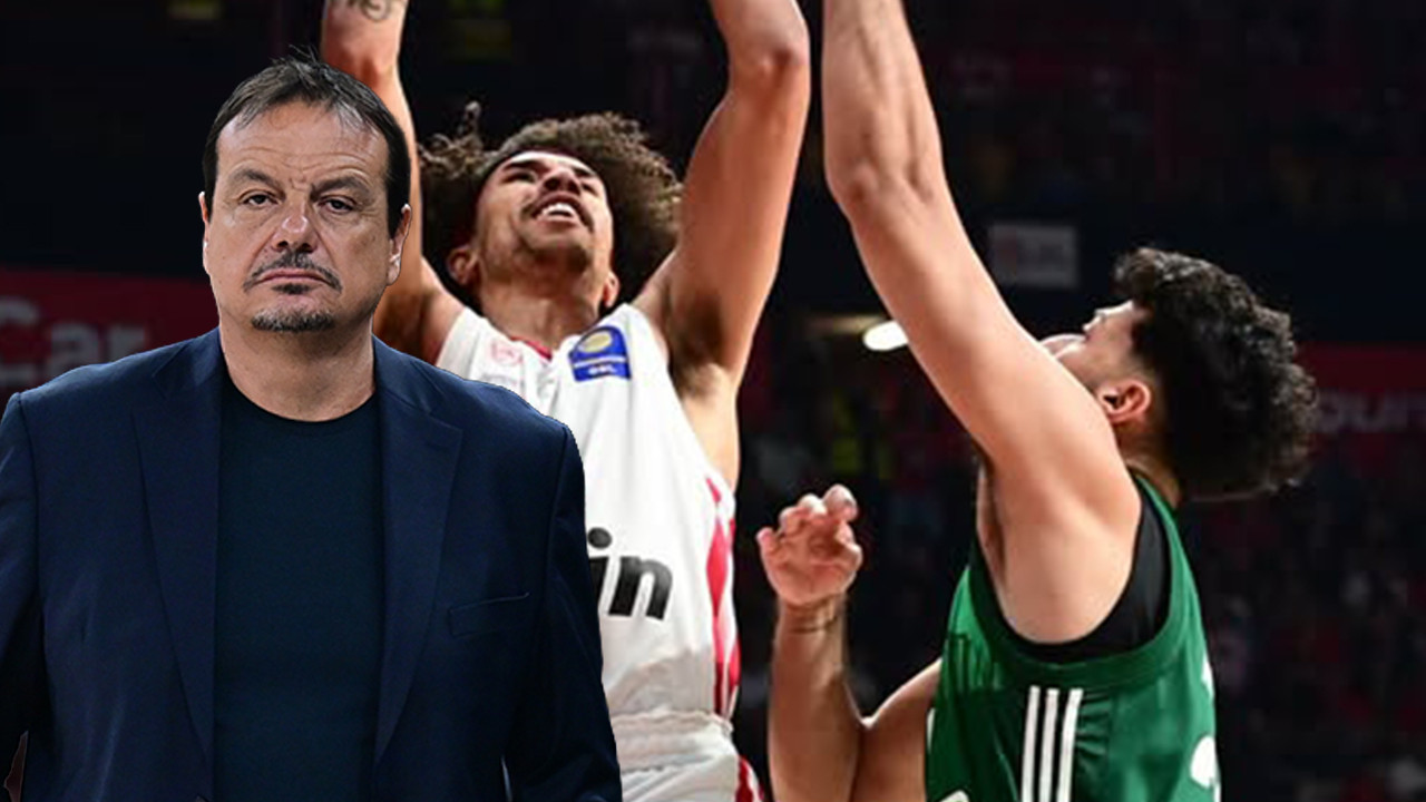Ergin Ataman 51 saniye kala atıldı: Gergin seride Olympiakos