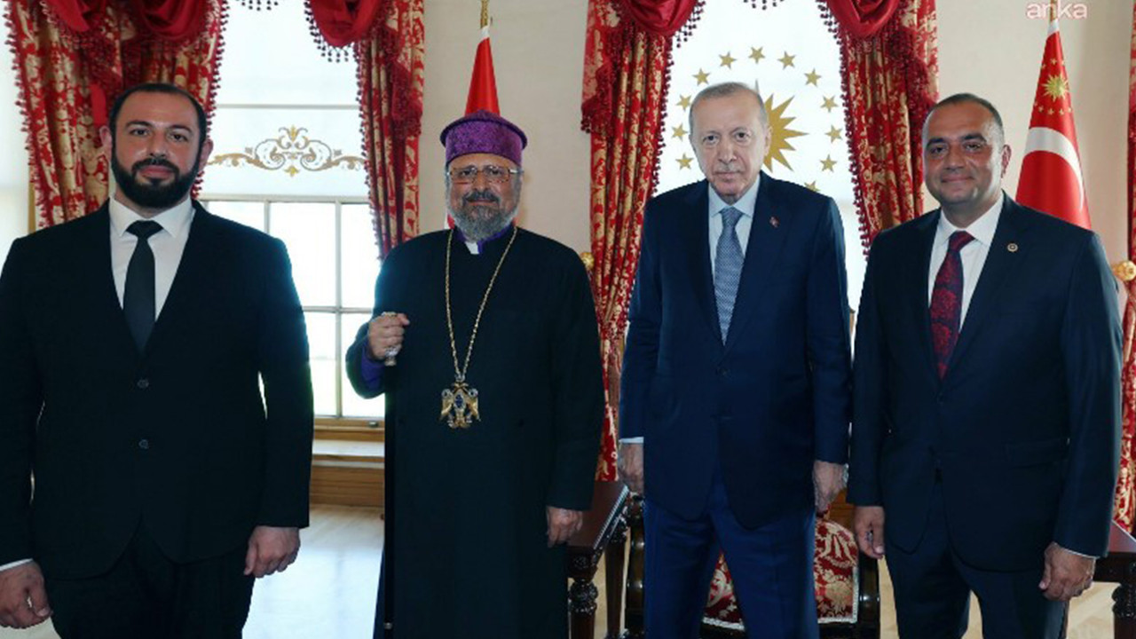 Erdoğan, Sevan Sıvacıoğlu ve Sahak Maşalyan’ı kabul etti