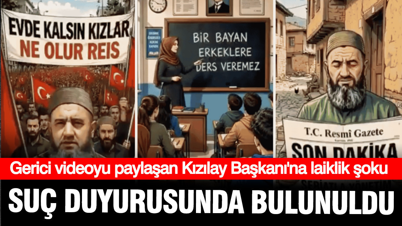Evde kalsın kızlar, ne olur reis videosunu paylaşan Kızılay 