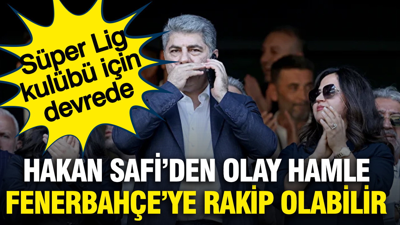 Hakan Safi Fenerbahçe'nin Süper Lig'deki rakibini 