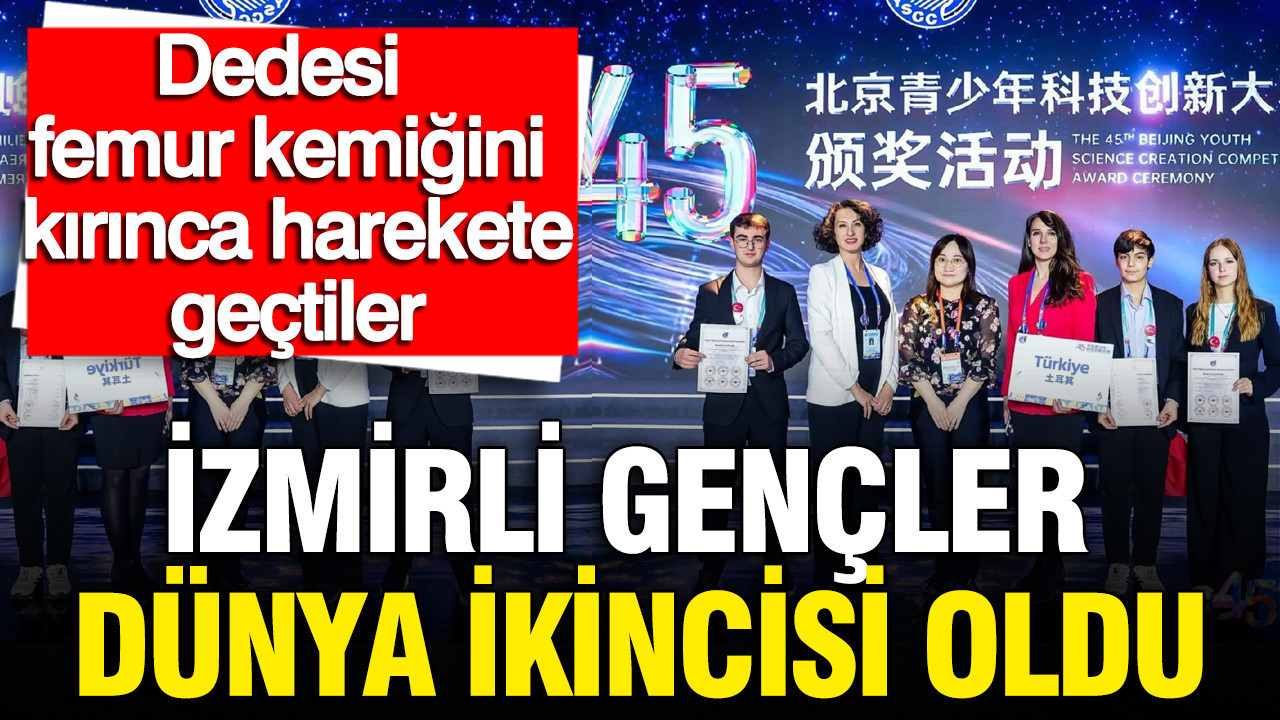 İzmirli üç öğrenci yapay zeka ile femur kırığı teşhisinde dü