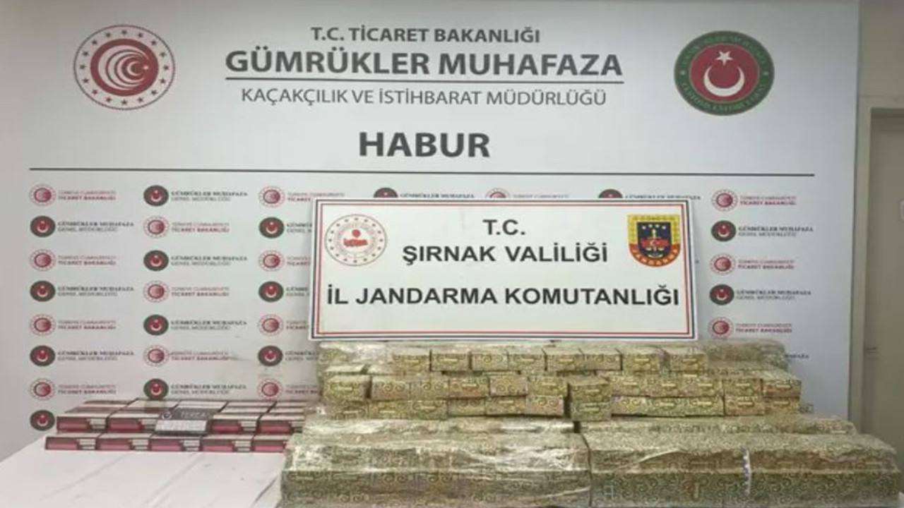 Şırnak'ta asayiş, narkotik ve kaçakçılık operasyonunda 3 tut