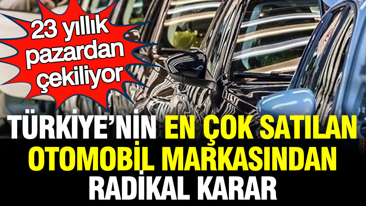 Türkiye’nin en çok satılan otomobil markasından ra