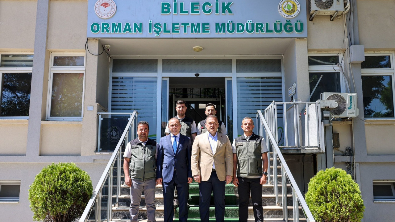 Vali Sözer Orman İşletme Müdürlüğünü ziyaret etti