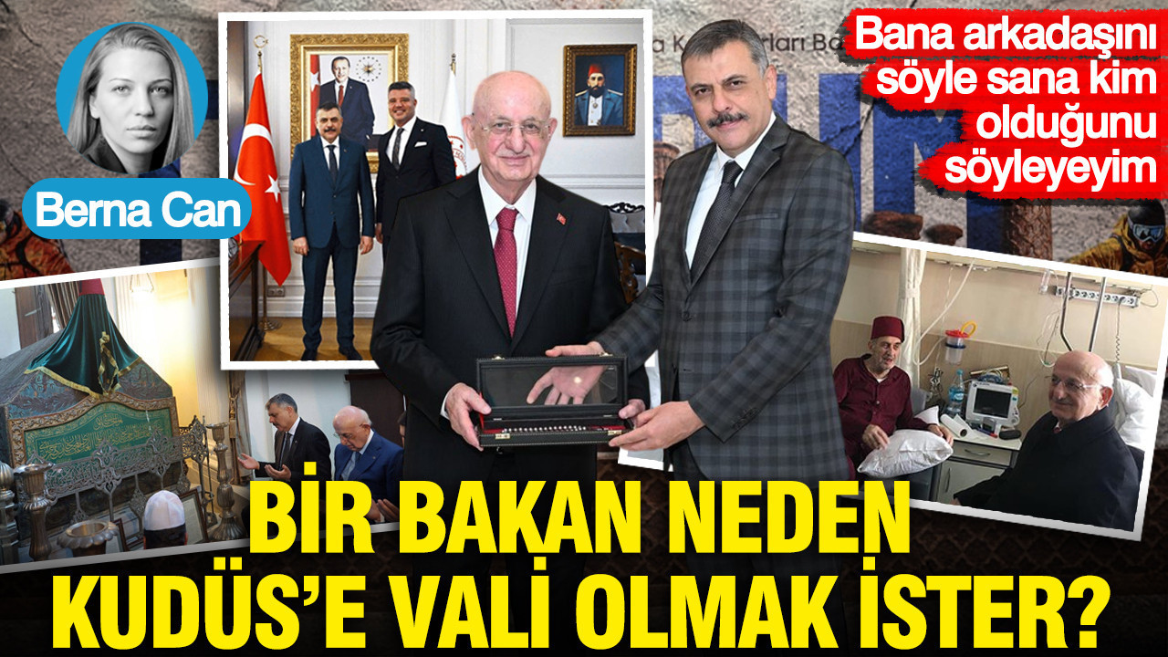 Bir bakan neden Kudüs’e vali olmak ister?
