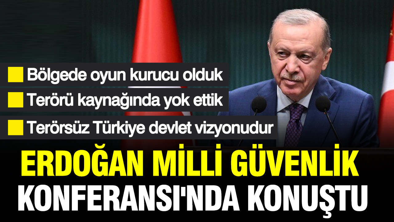 Erdoğan: Terörsüz Türkiye süreci devlet vizyonudur