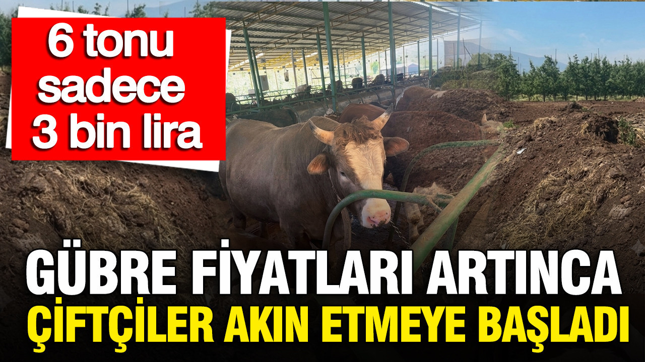 Kimyasal gübre zamları doğal alternatifi öne çıkardı: 6 tonu