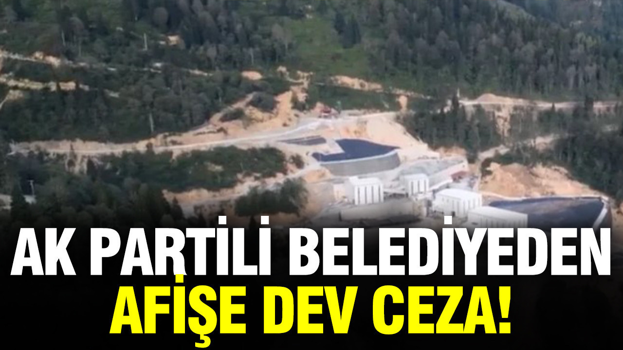 Maden mitingi afişine 115 bin TL ceza: Yurttaştan AK Partili
