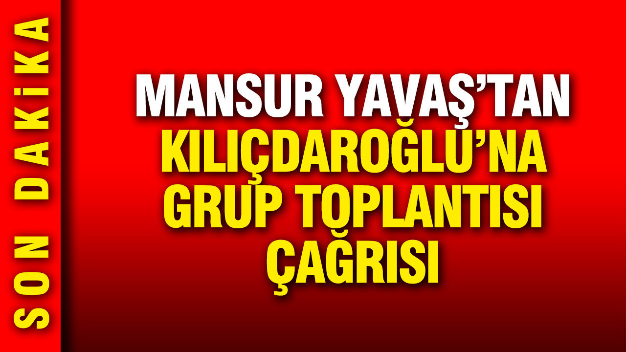Mansur Yavaş'tan Kemal Kılıçdaroğlu'na çağrı