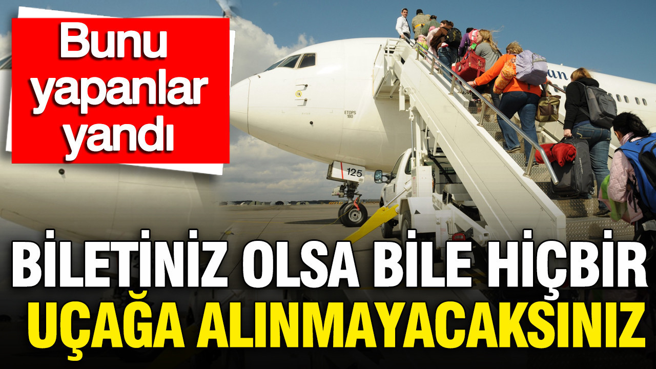 Ömür boyu uçuş yasağı geliyor: İngiltere’den uçaklarda taşkı