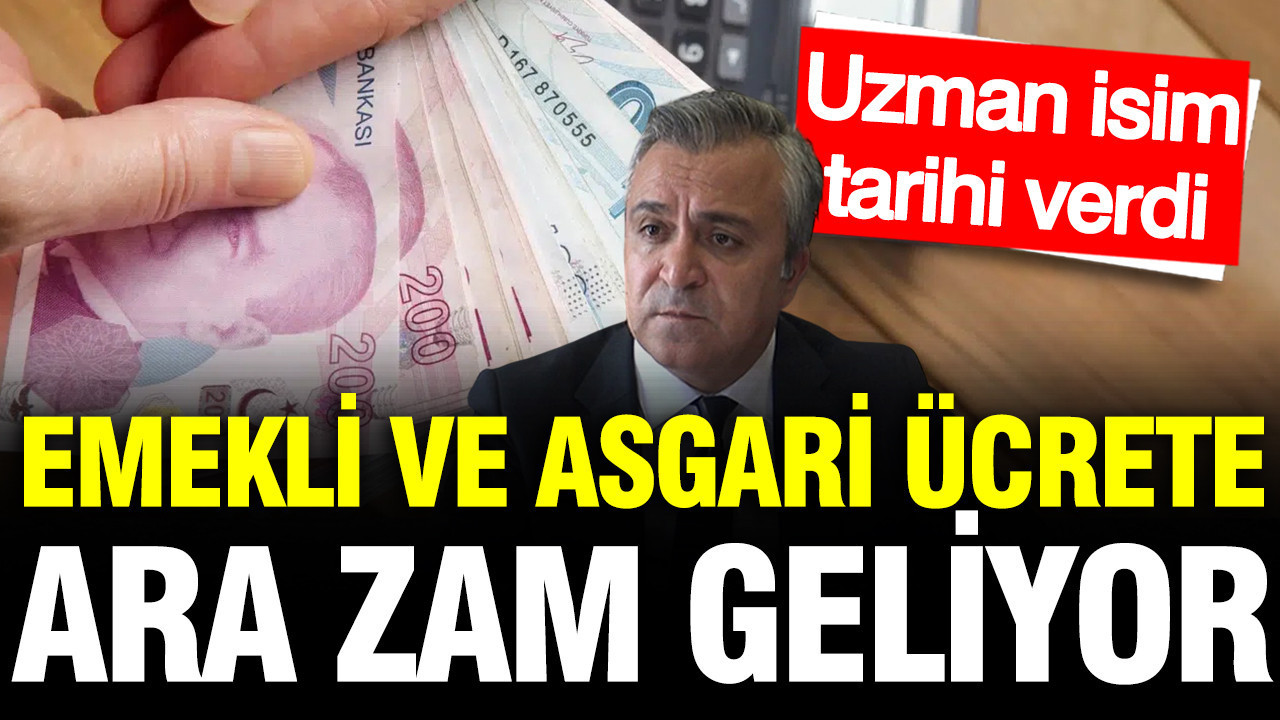 SGK uzmanı Özgür Erdursun emekli maaşı ve asgari ücrete ara 