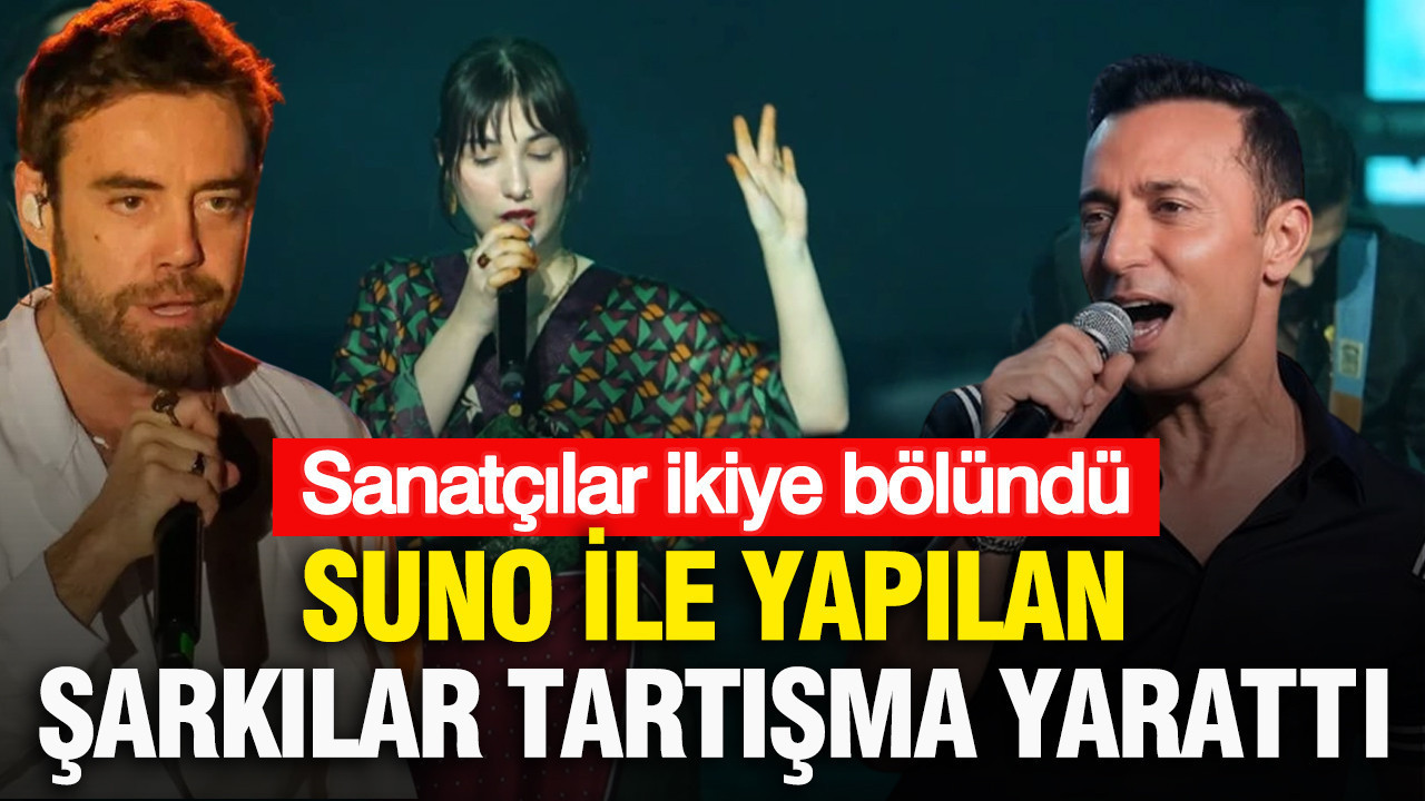 Suno ile yapılan şarkılar tartışma yarattı: Sanatçılar ikiye