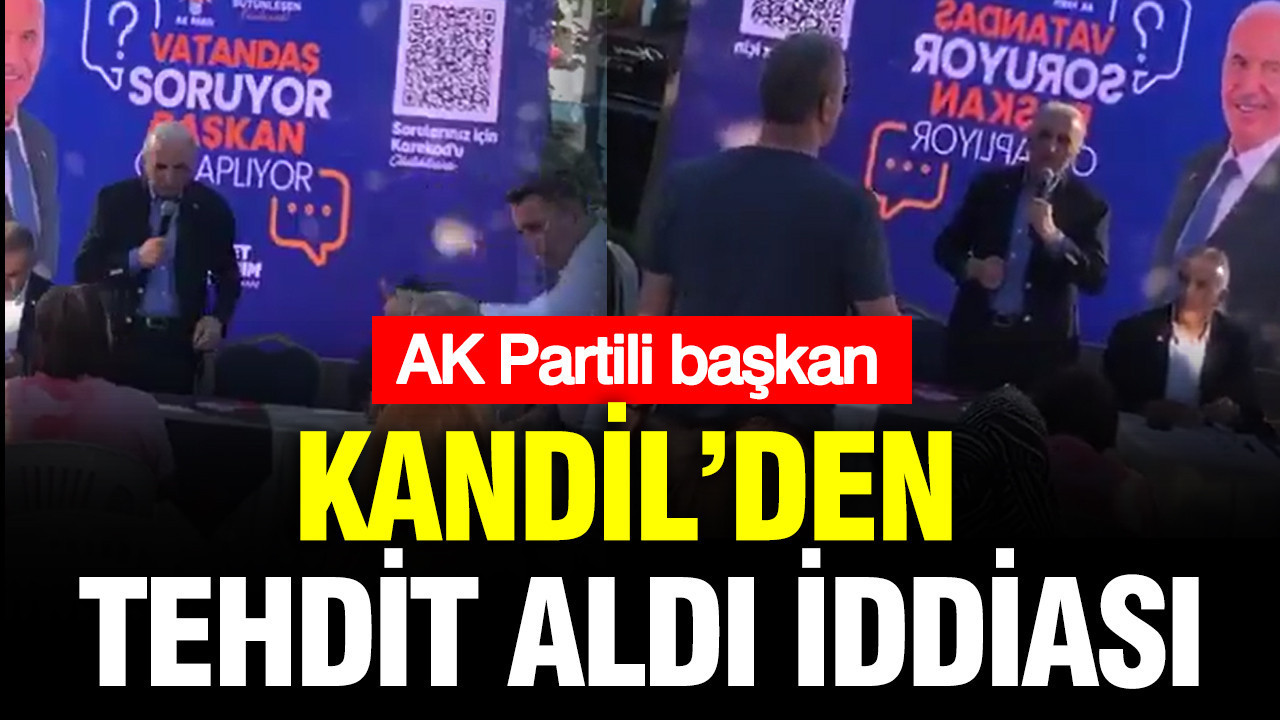 Ümraniye'de pazar yeri krizi: AK Partili başkan Kandil’den t