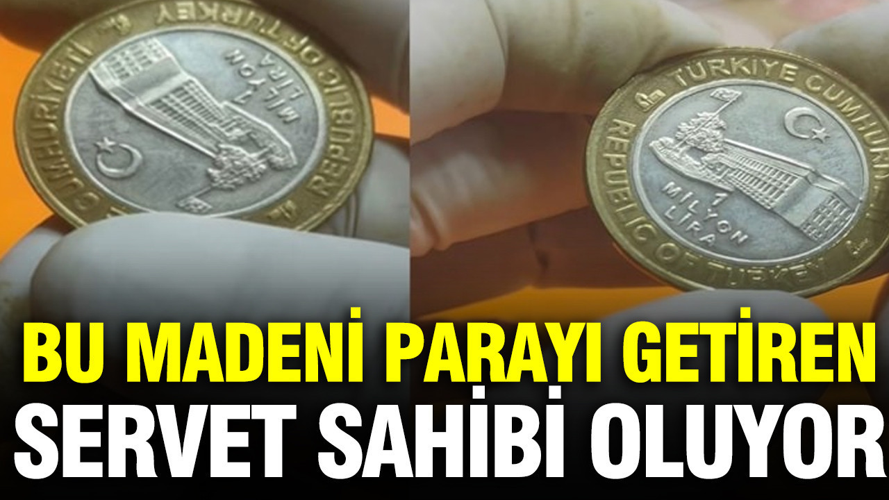 1 milyon lira madeni parayı getiren servet sahibi 