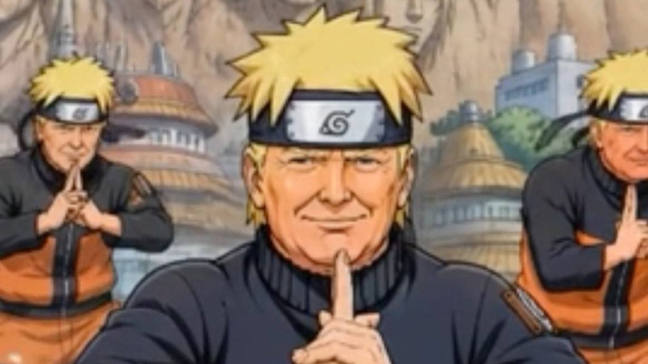 ABD Başkanı Donald Trump’ın "Naruto" paylaşımı Jap