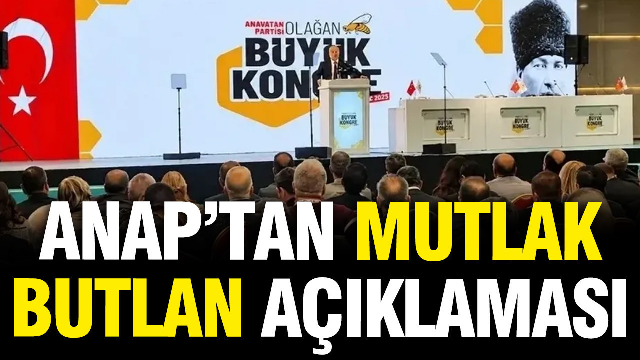 ANAP'tan mutlak butlan açıklaması
