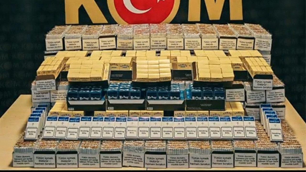 Bozüyük'te 28.500 adet dolu makaron yakalandı