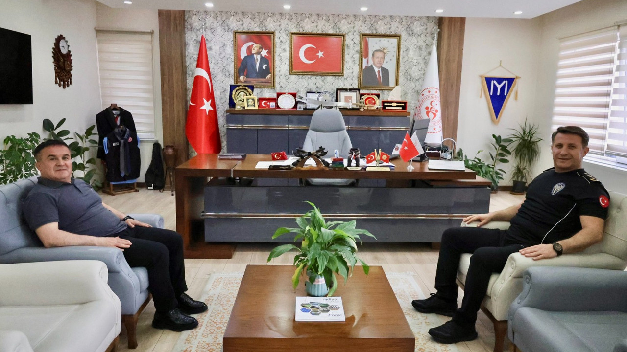 İl Emniyet Müdürü Çağlar Gençlik ve Spor İl Müdür 