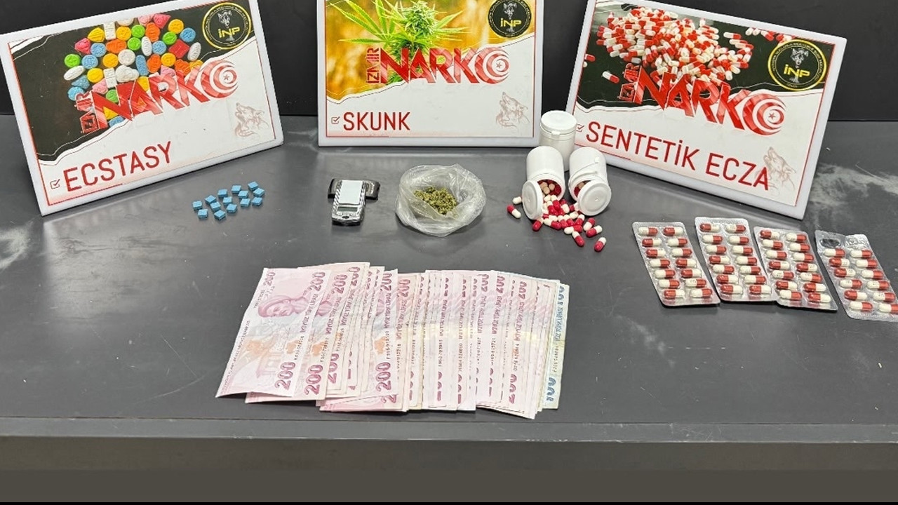 İzmir’de uyuşturucu operasyonu: 33 şüpheliden 13’ü tutukland