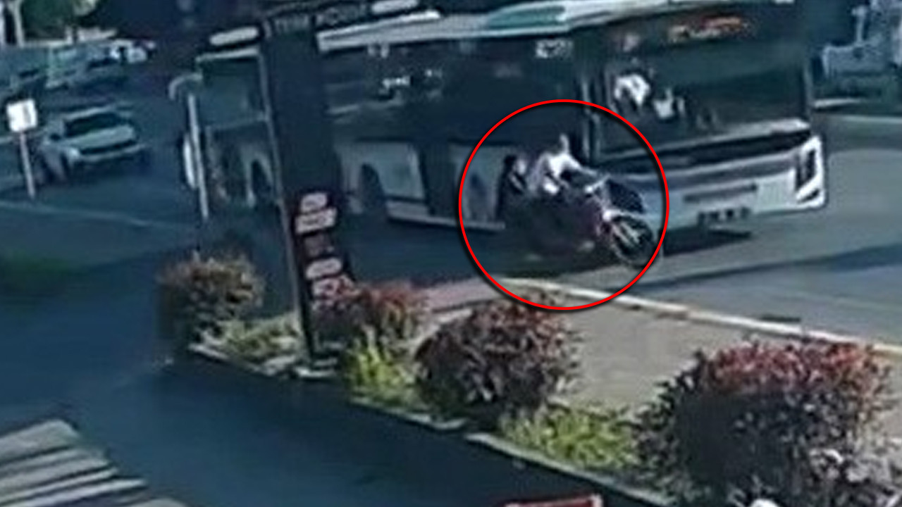Saniye saniye dehşet: Otobüs şoförü ne yaptıysa en