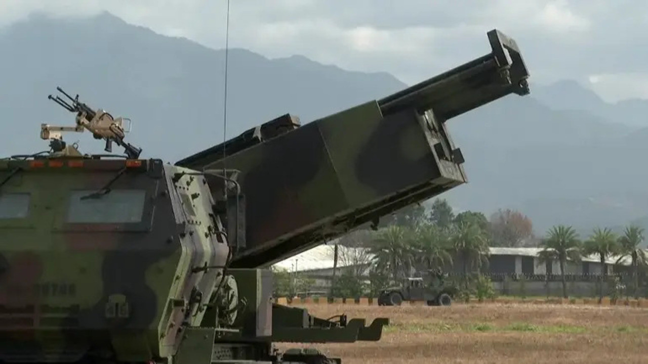 Tayvan'dan gözdağı...Tatbikatta ABD yapımı HIMARS 