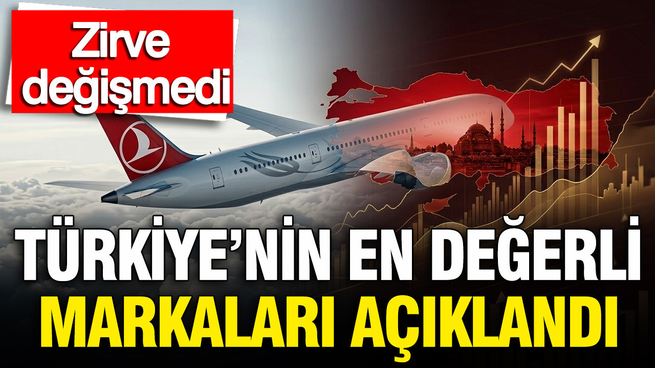 Türkiye'nin en değerli markaları açıklandı: Zirved