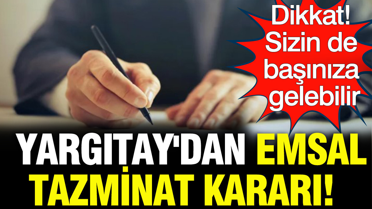 İstifa dilekçesindeki bir ifade tazminat hakkını kaybettirdi