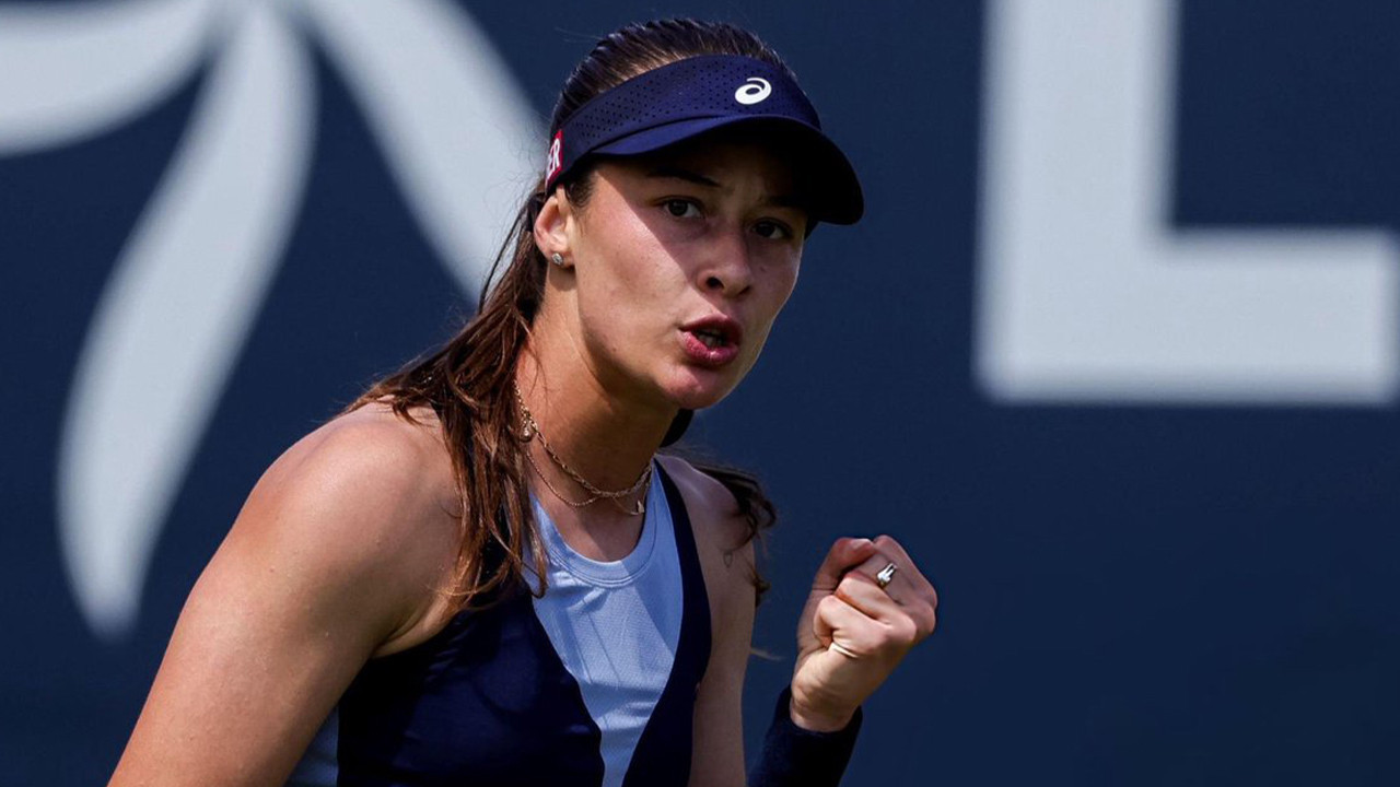 Milli tenisçi Zeynep Sönmez çeyrek finale çıktı