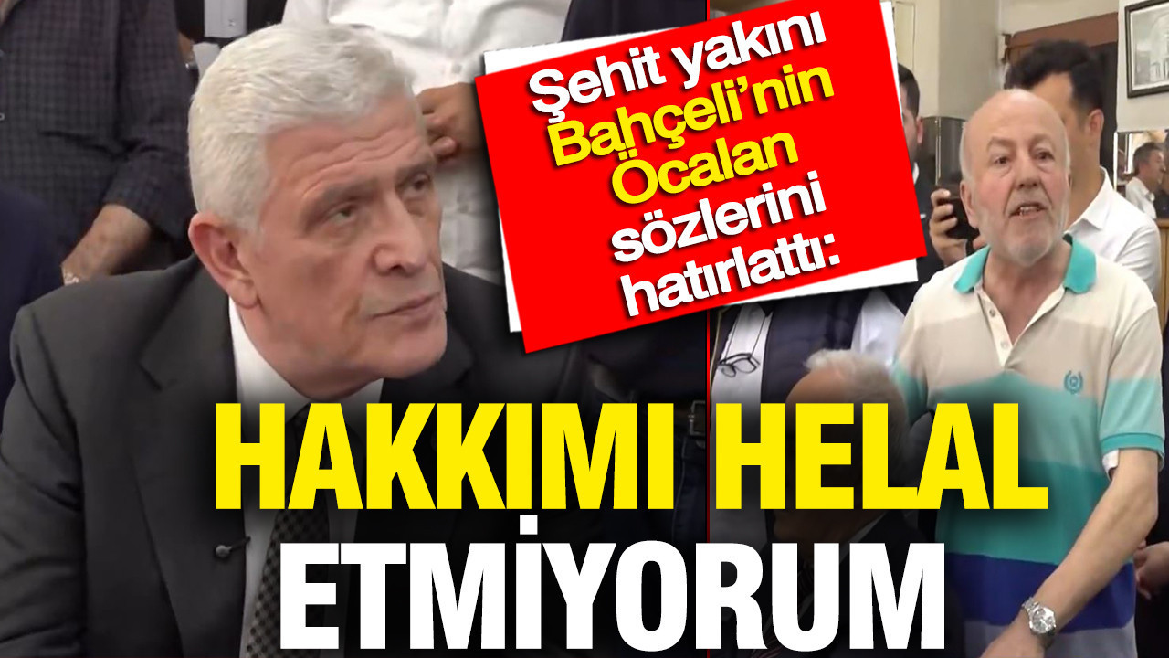 Şehit yakını Bahçeli’nin Öcalan sözlerini hatırlattı: Hakkım