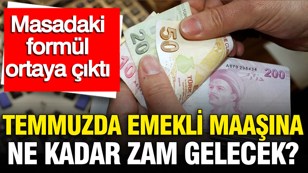 Temmuz ayında emekli ve memur maaşına ne kadar zam gelecek? 