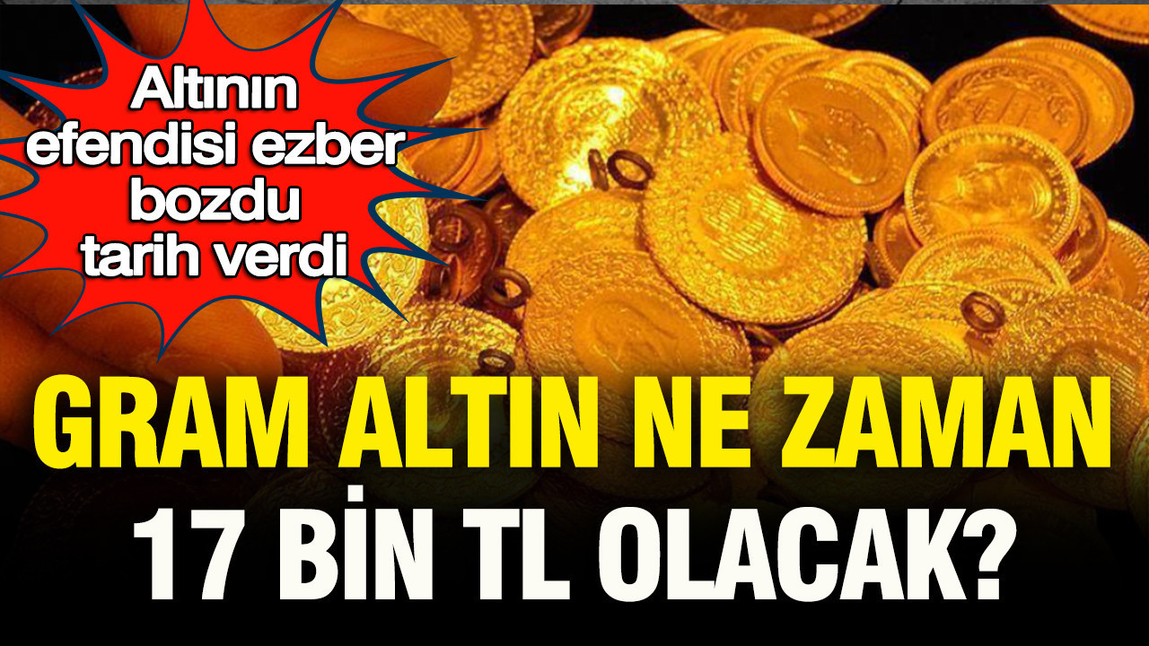 Altının efendisi ezber bozdu, tarih verdi: Gram altın ne zam
