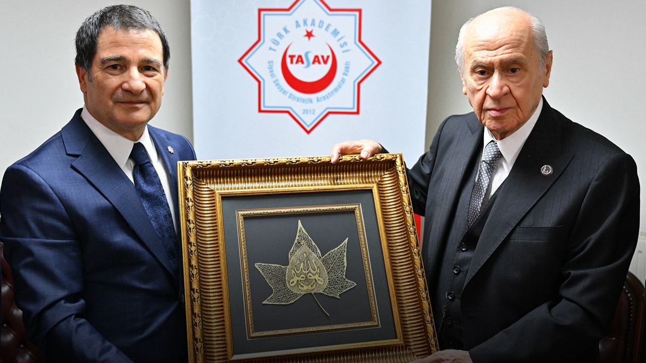 Bahçeli'den TASAV'a ziyaret