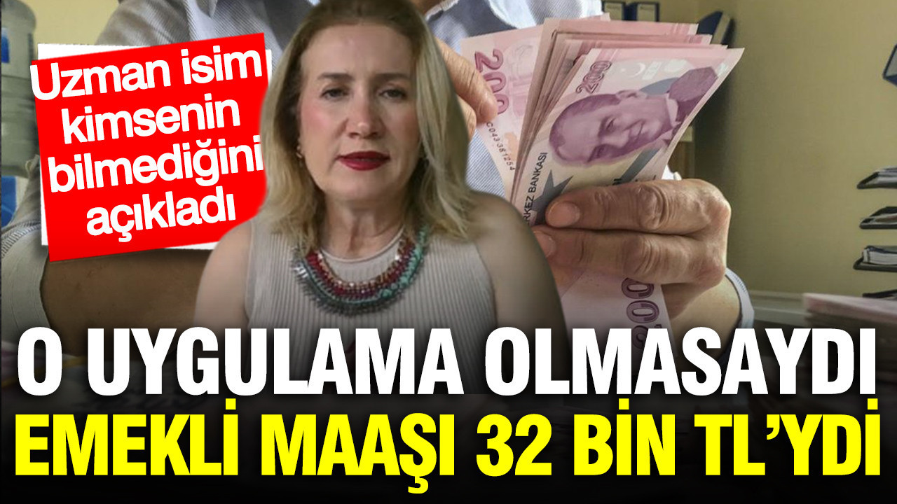 SGK uzmanı Dilek Ete: AK Parti kaldırmasaydı, emekli maaşı 32 bin TL’ydi