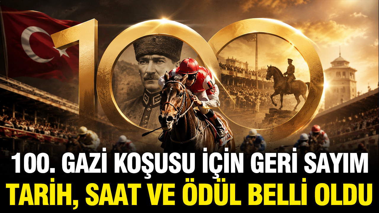 100. Gazi Koşusu için geri sayım: Tarih, saat ve ödül belli oldu