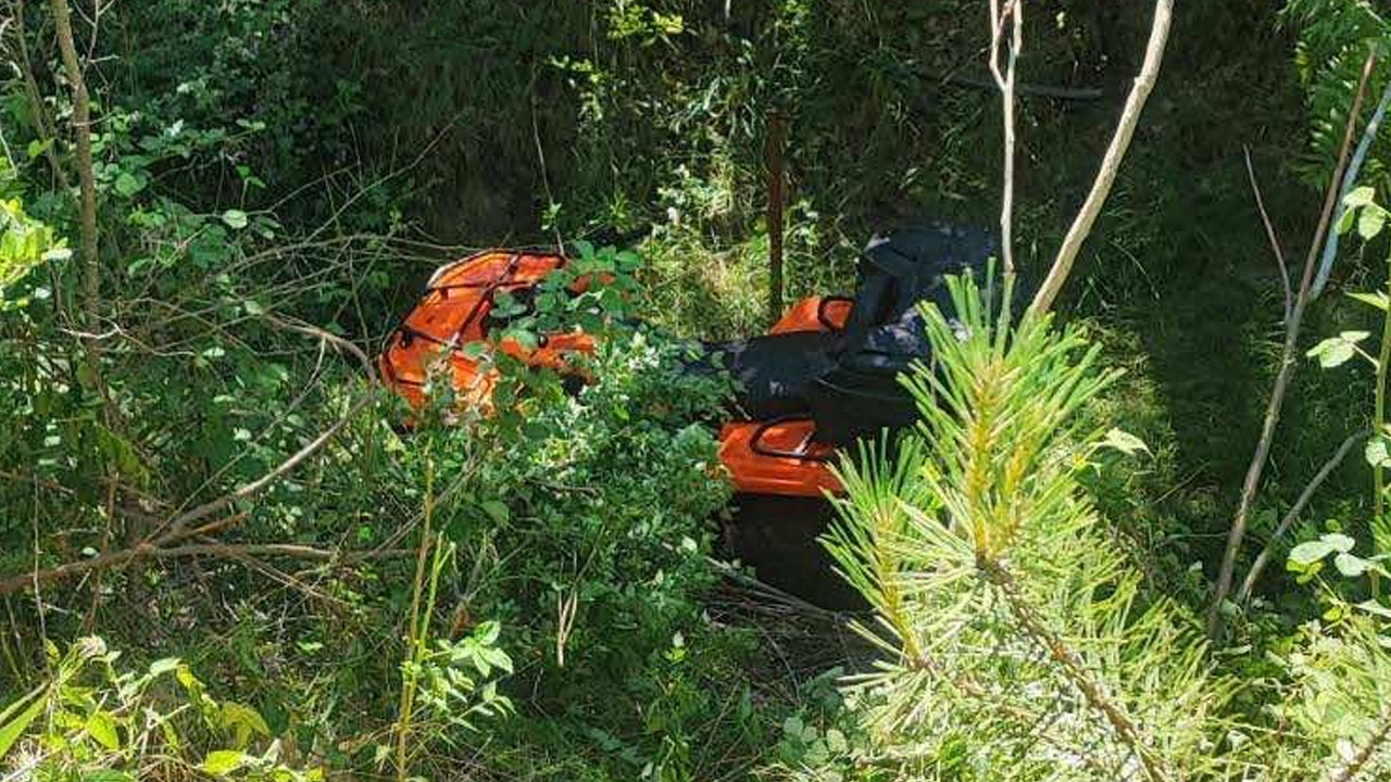 Bilecik’te kontrolden çıkan ATV dere yatağına uçtu: 3 yaralı