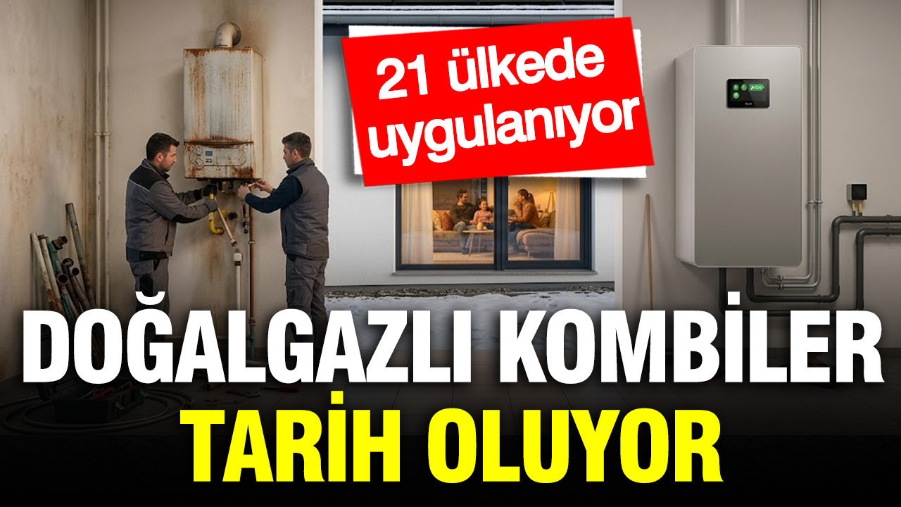 Doğalgazlı kombiler tarih oluyor: 21 ülkede uygulanıyor