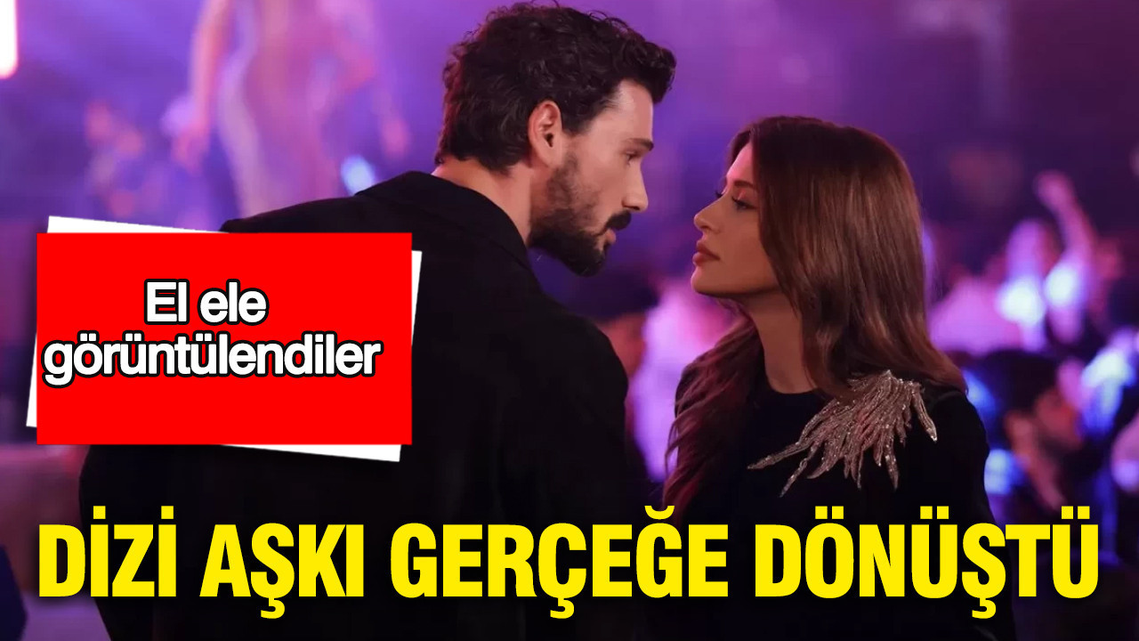 Dizi aşkı gerçeğe dönüştü: Devrim Özkan ve Deniz Can Aktaş el ele görüntülendi
