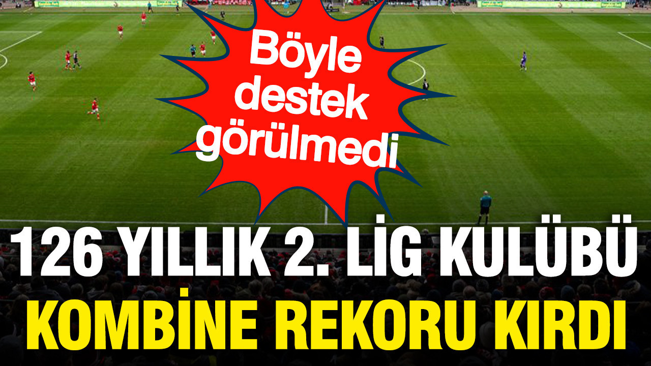 Kaiserslautern 126 yıllık kombine rekorunu kırdı